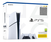 SONY Playsation 5 Slim Standard + Dualsense Biały - 1210590 - zdjęcie 1